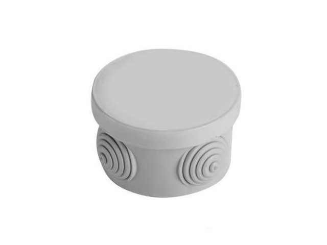 Коробка распаячная, ОП 85х40мм, 4 мембранных ввода, IP54, ЮПИТЕР JP7113-03