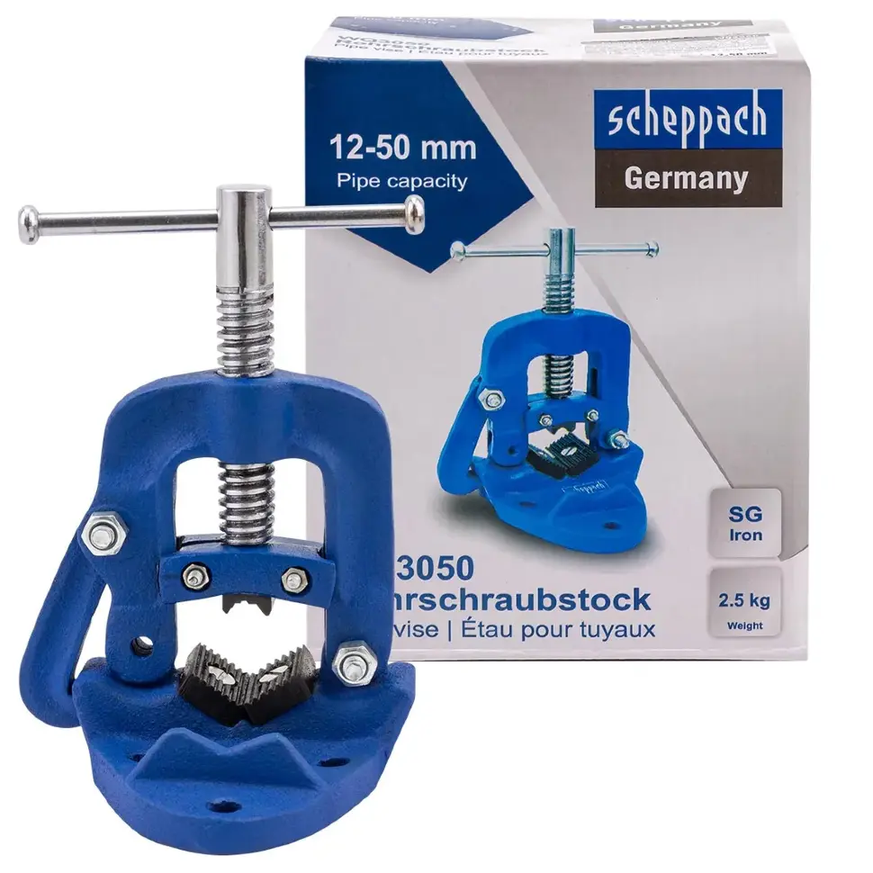 Тиски трубные 12-50мм  Scheppach Sch-WQ3050
