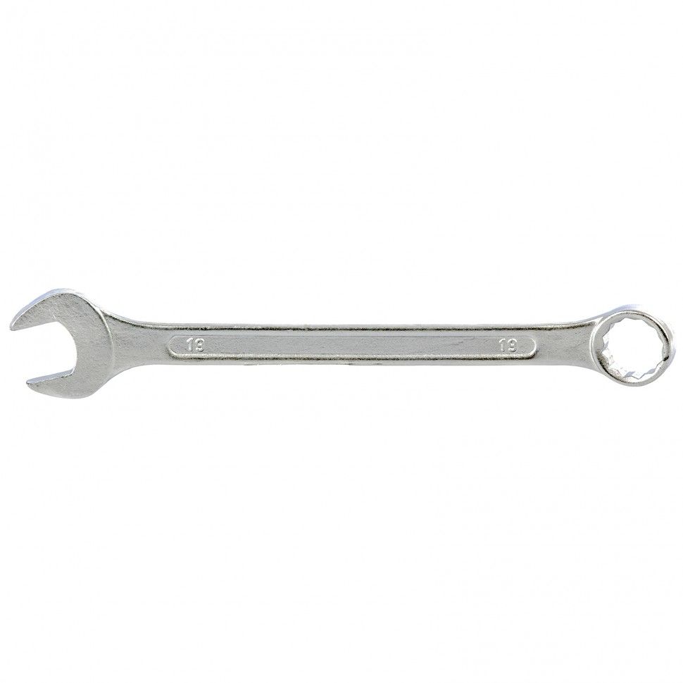 Ключ комбинированный, 19 mm, хромированный  Sparta 150465