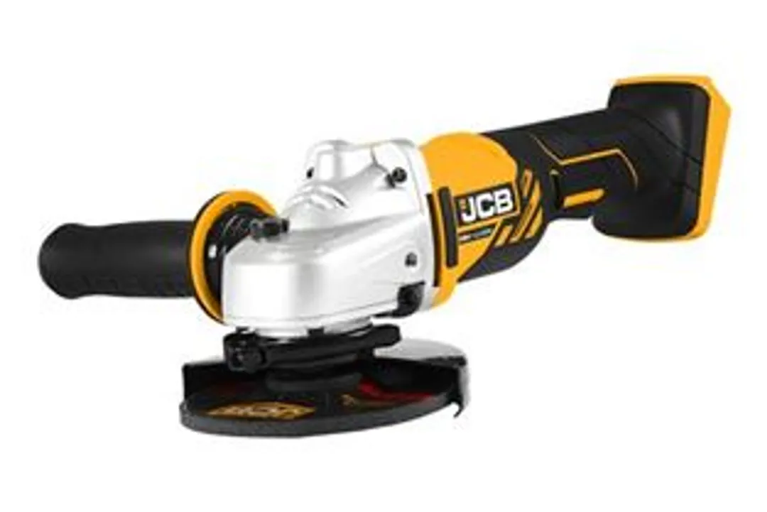 Шлифовальная машина аккумуляторная 18 V, 0-8000 об/мин, 115мм, БЕЗ АКБ,   ...JCB JCB-18AG-B-E