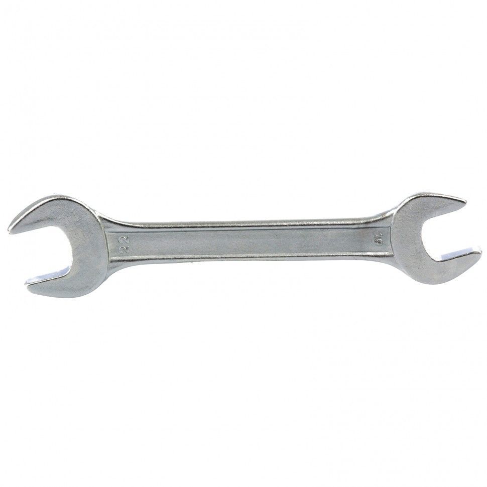 Ключ рожковый, 19 х 22 mm, хромированный  Sparta 144645