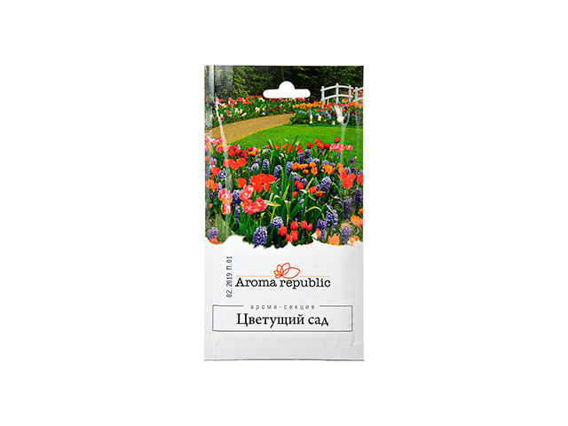 Ароматическое саше "Simple", 10 г, "Цветущий сад"  AROMA REPUBLIC 91006