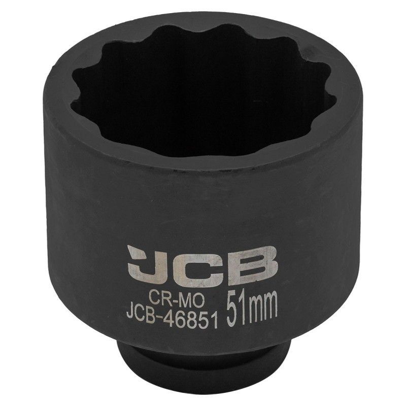 Головка ударная 3/4", 51мм (12гр.)  JCB JCB-46851