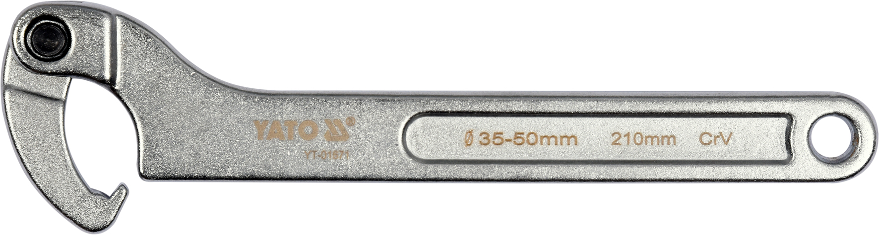 Ключ разводной сегментный шарнирный  35-50mm  YATO YT-01671
