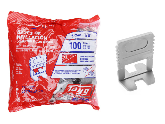 Основа для укладки плитки с резьбой 3mm (100шт в упаковке) TAYG 913303