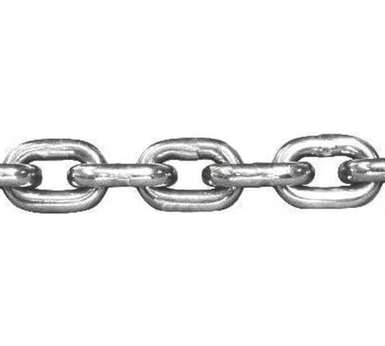 Цепь сварная короткозвенная, оцинк. М10 DIN 766 (бухта 15 м) STARFIX SMP-63690-15