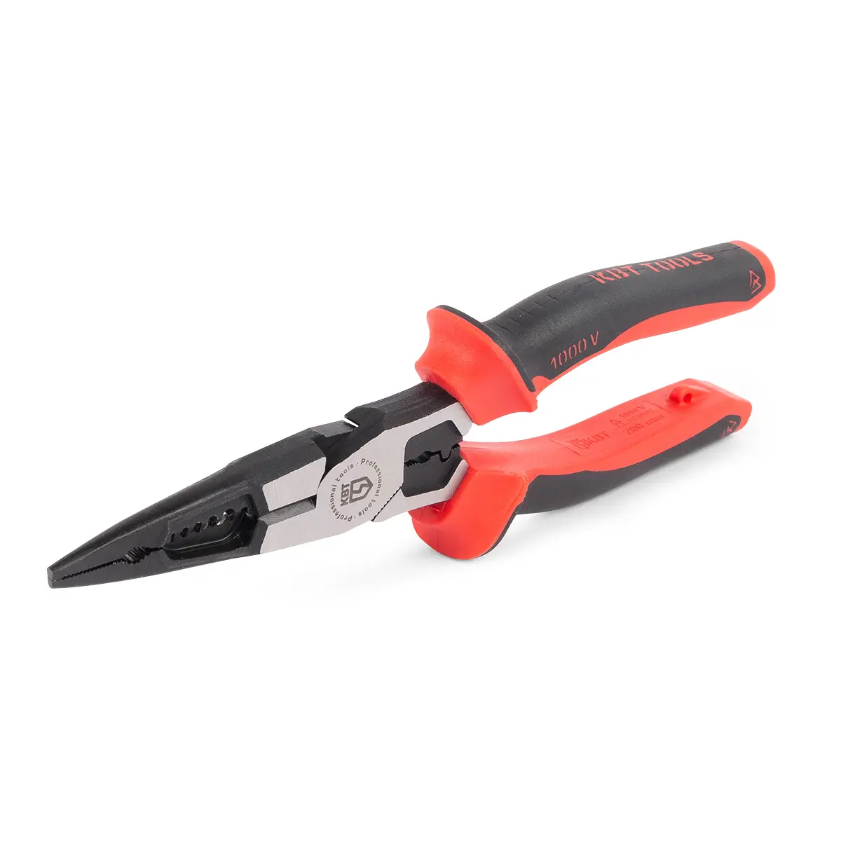 Длинногубцы многофунциональные диэлектрические 200 мм серия СТАНДАРТ ()  ...КВТ 87298