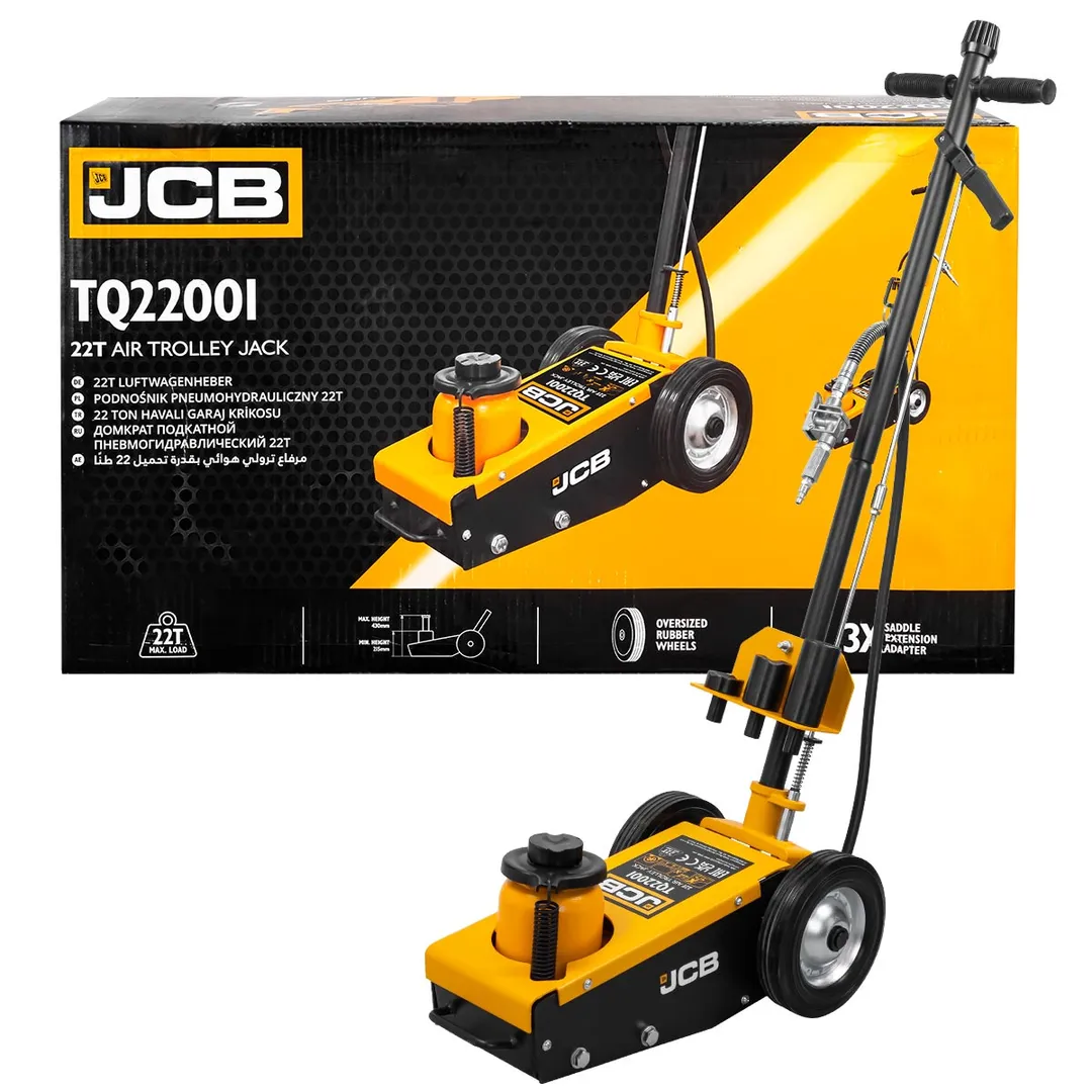 Домкрат пневмогидравлический подкатной 22т  JCB JCB-TQ22001