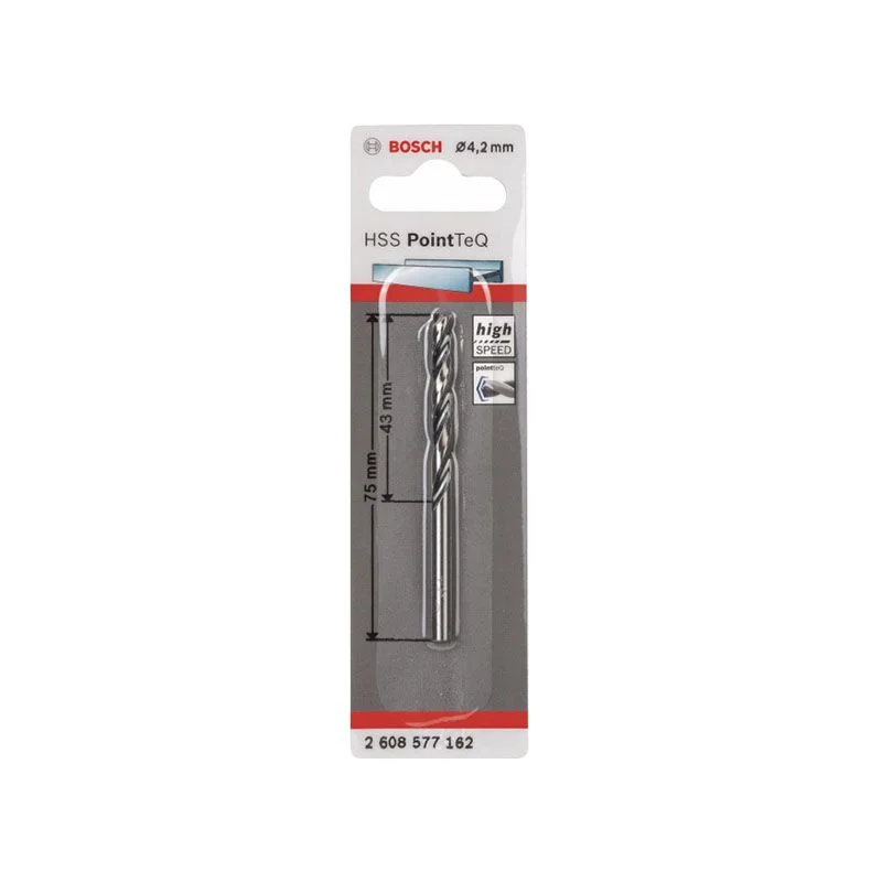 Сверло по металлу 4,2х75 мм HSS PointTeQ BOSCH 2.608.577.162