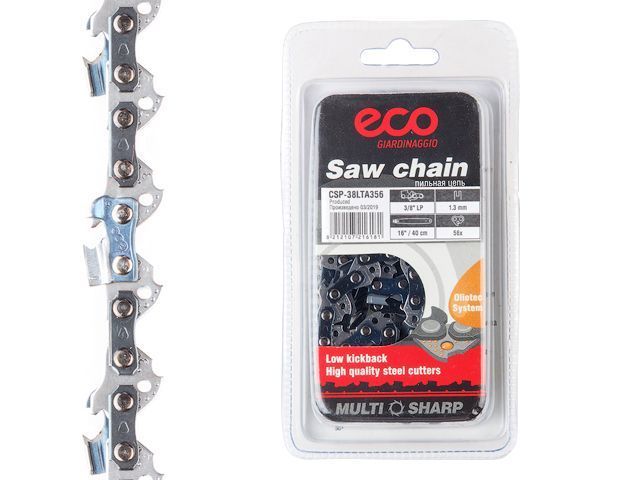 Цепь 40 см 16" 3/8" LP 1.3 mm 56 звеньев ECO CSP-38LTA356