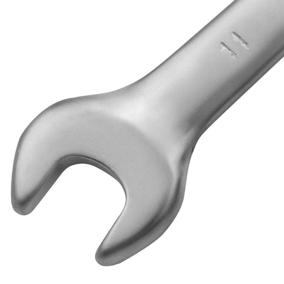 Ключ комбинированный, 11 mm, CrV, матовый хром Matrix 15107