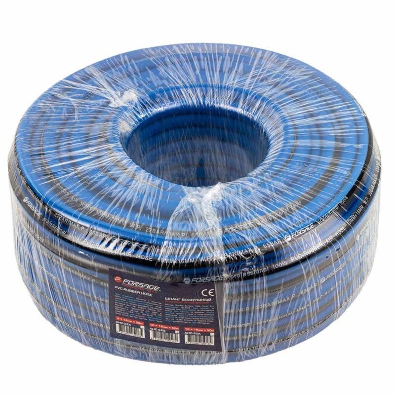 Шланг резиновый армированный 10*16мм(50м в катушке) Forsage F-AHC-52B (50m)