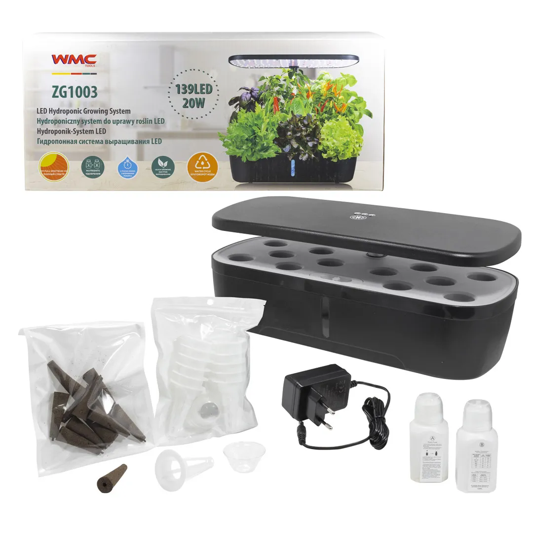 Гидропонная система выращивания LED  WMC TOOLS ZG1003
