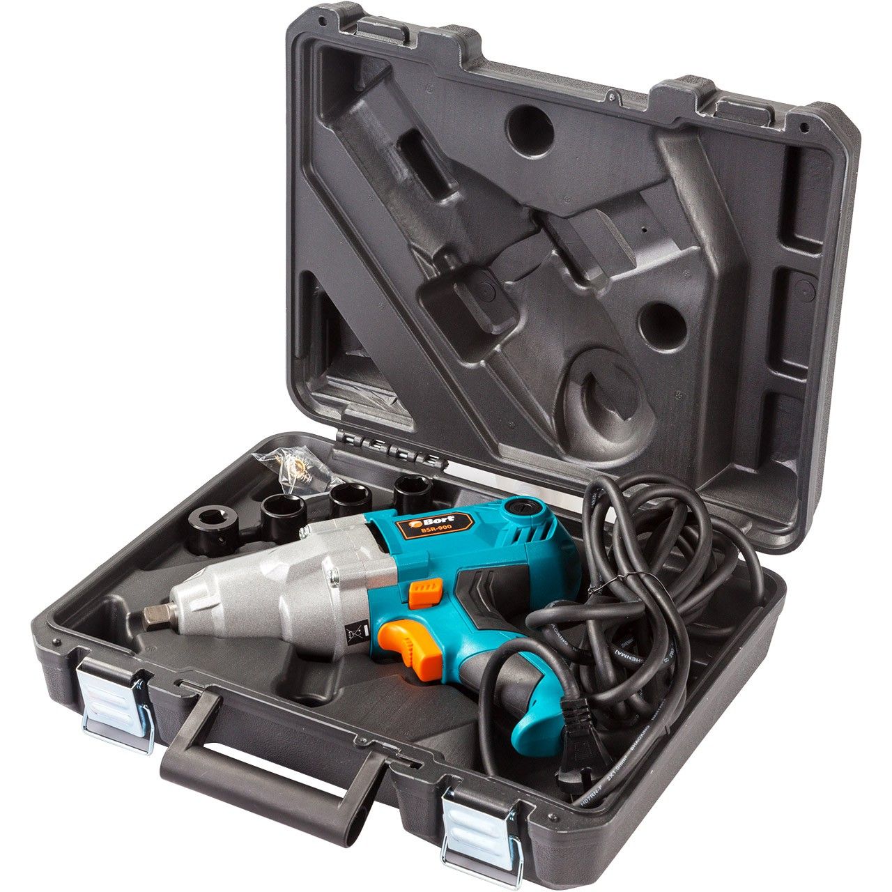 Гайковерт сетевой 900Вт, 1/2", 350Нм, 0-2300об/мин, Bort BSR-900