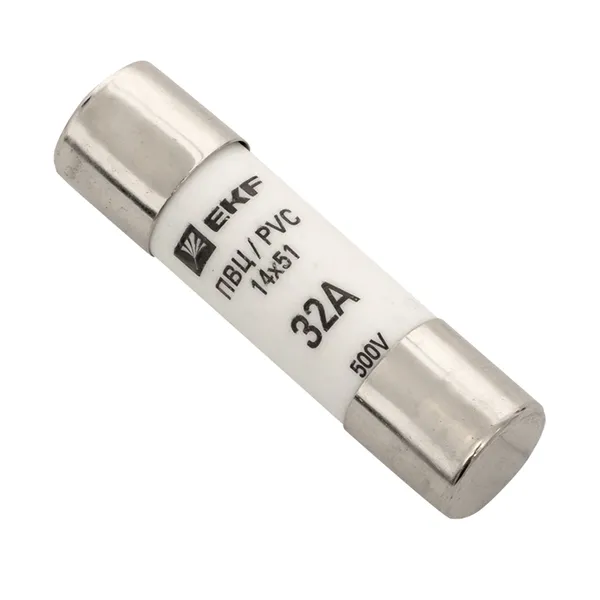 Плавкая вставка цилиндрическая ПВЦ (14х51) 32А PROxima  EKF pvc-14x51-32