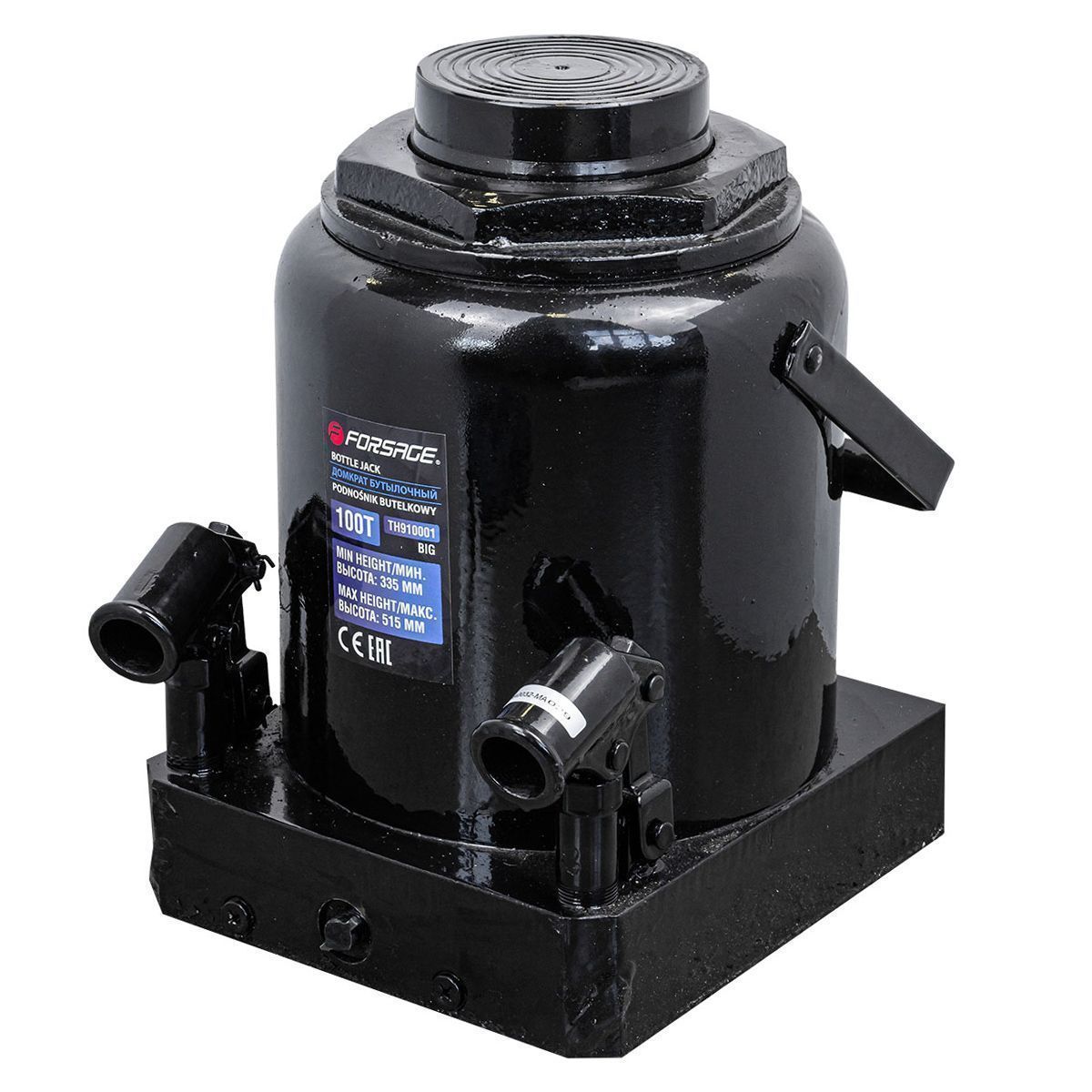 Домкрат бутылочный 100т (h min 335мм, h max 515мм) Forsage F-TH910001( Big )