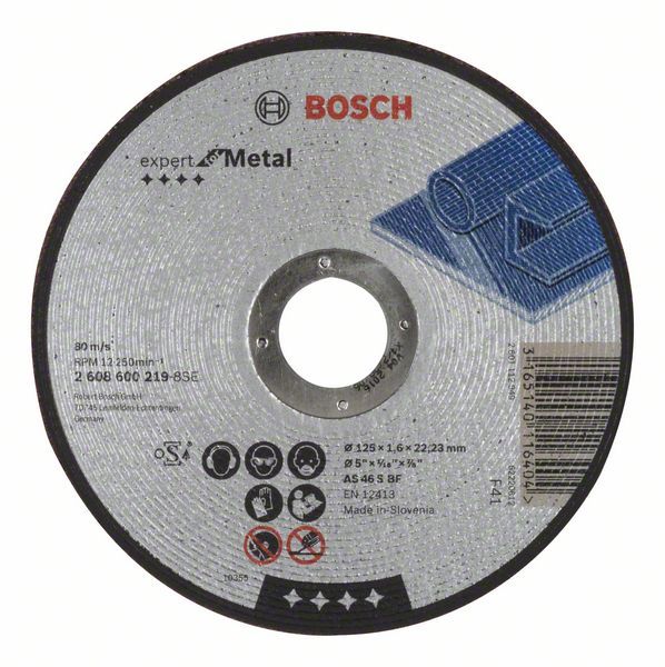 Отрезной круг 125х1,6х22,23 мм Expert for Metal BOSCH  2.608.600.219