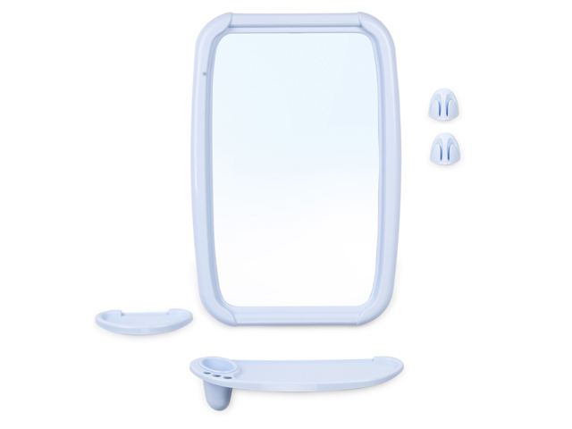 Набор для ванной Optima, светло-голубой (зеркало 346х515 mm)  BEROSSI НВ06108000