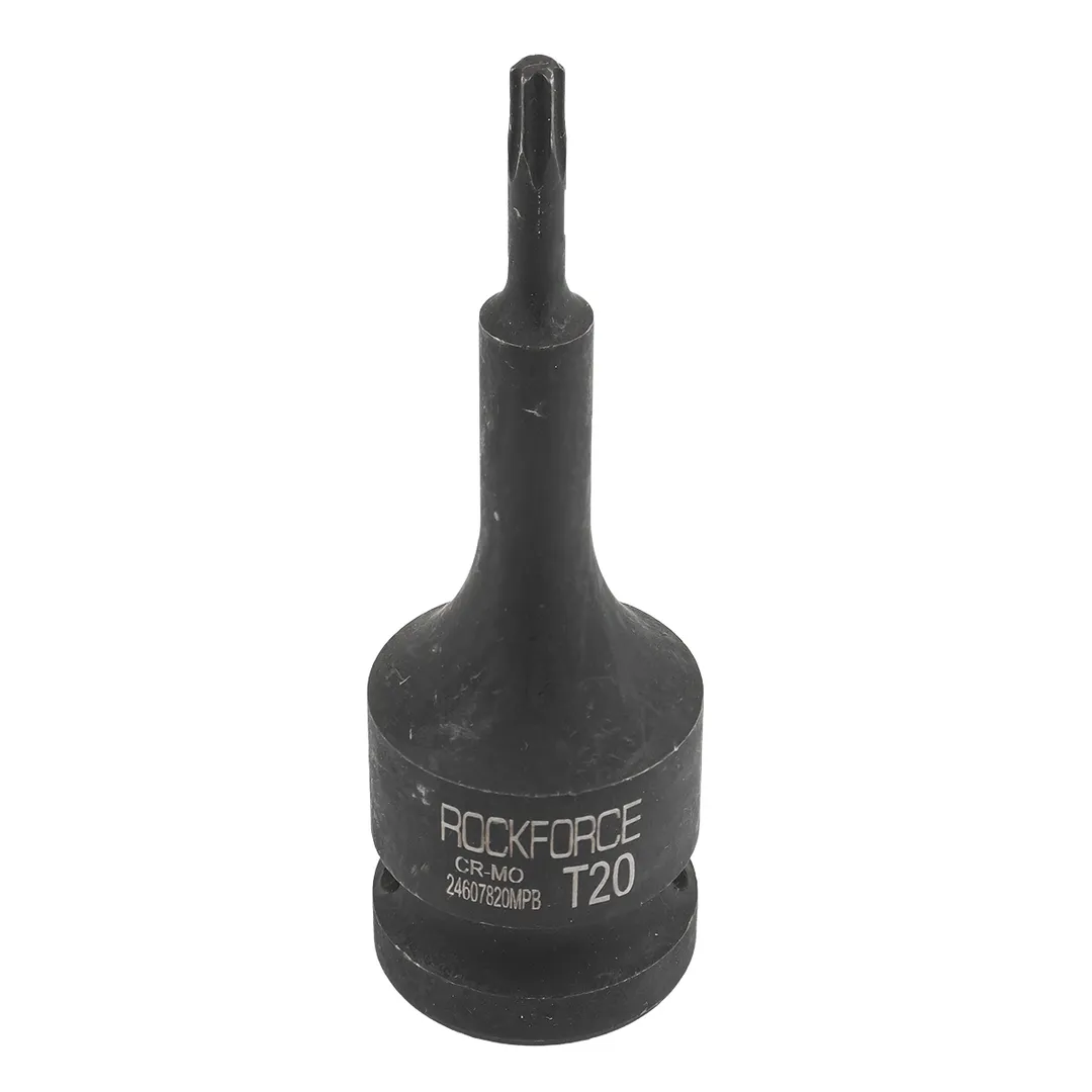 Головка-бита TORX ударная T20,1/2"  Rock FORCE RF-24607820MPB