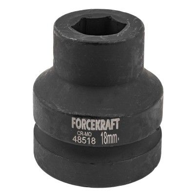 Головка ударная 1", 18мм (6гр.)  FORCEKRAFT FK-48518
