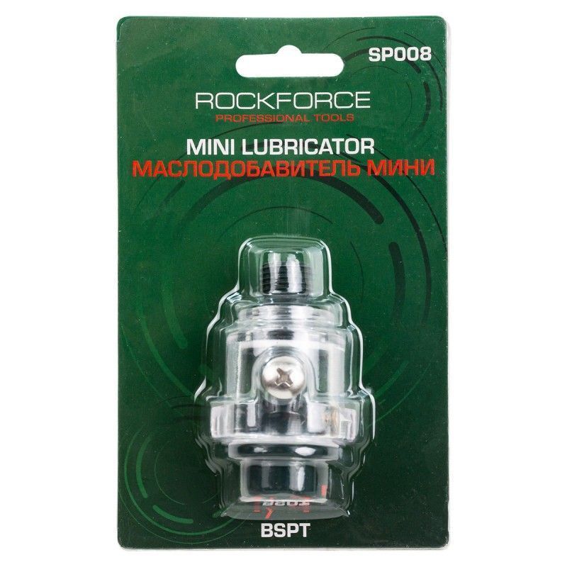 Маслодобавитель мини для пневмосистемы резьба 1/4" RockFORCE RF-SP008
