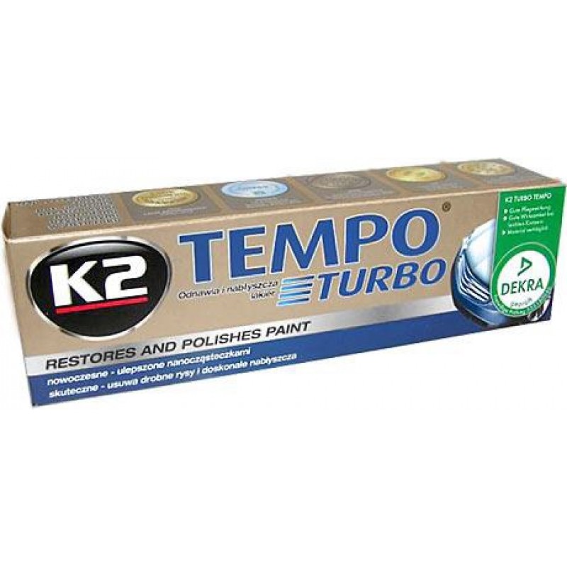 Полировальная паста 120гр (тюбик)  K2 Tempo 120(EK0011)