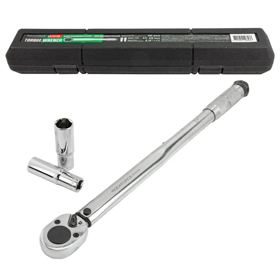 Ключ динамометрический 1/2" 28-210 Нм RockFORCE Rock FORCE RF-6474470B