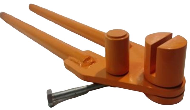 Полосогиб ручной (крюкогиб) ПЛГ-30 30 мм, шт TOR 1038322