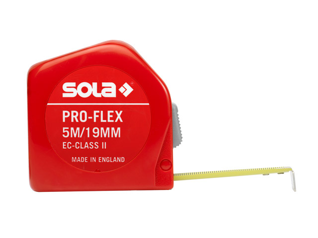 Рулетка 5м/19мм, "Pro-Flex", PF 5m,  SOLA 50014434