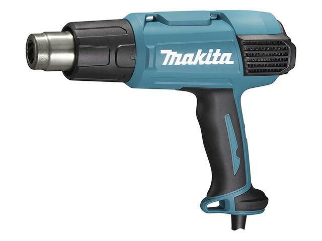 Термовоздуходувка (2000Вт, 50-650°C, 200-550 л/мин, 7 насадок, кейс) MAKITA HG6531CK