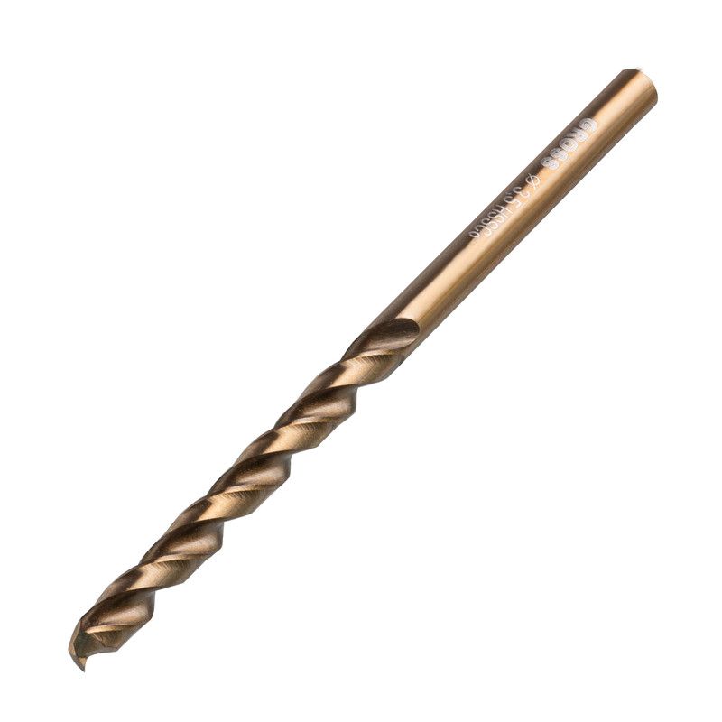 Сверло спиральное по металлу, 3.5 мм, HSS-Co, 2шт.  Gross 72309