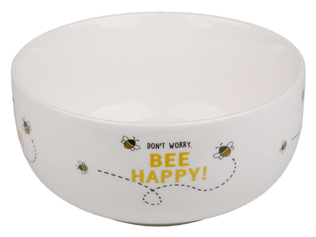 Миска керамическая, 500 мл, Bee Happy!  PERFECTO LINEA 30-825522
