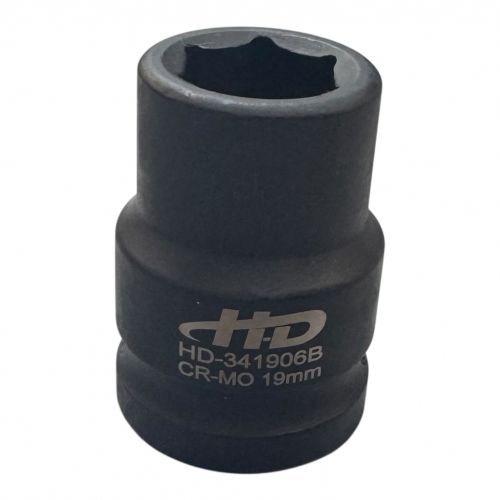 Головка торцевая ударная 3/4" 6гр. 19мм L54мм CrMo  H-D HD-341906B