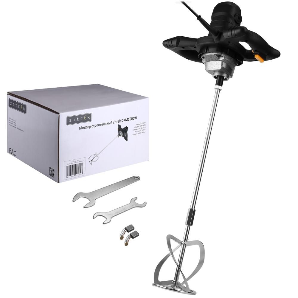 Миксер 1600Вт, М14, 400-1000об/мин, Zitrek DKM1600W