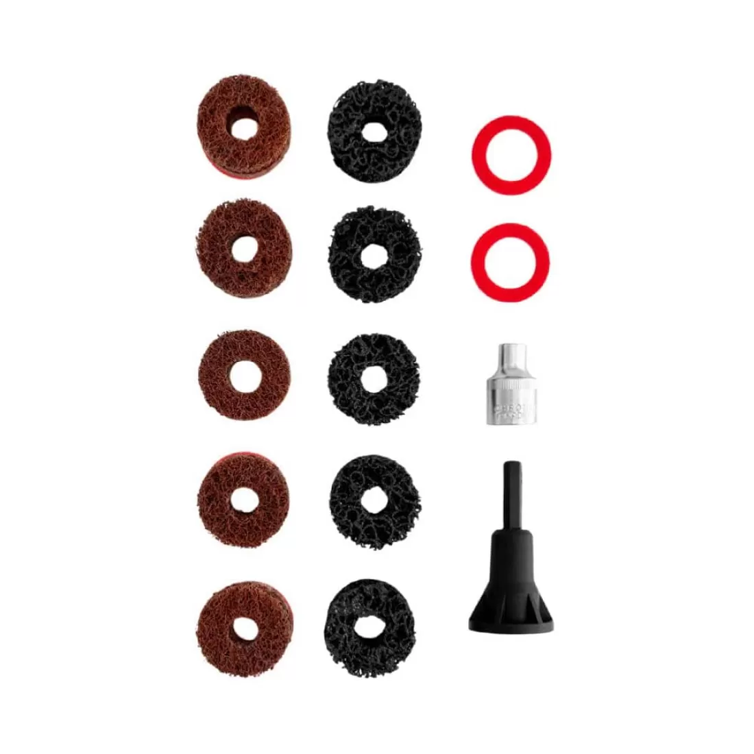 Набор для очистки колесных ступиц и шпилек, 1/2", ХорексАвто ...ХОРЕКС АВТО HZ 31.1.012SK