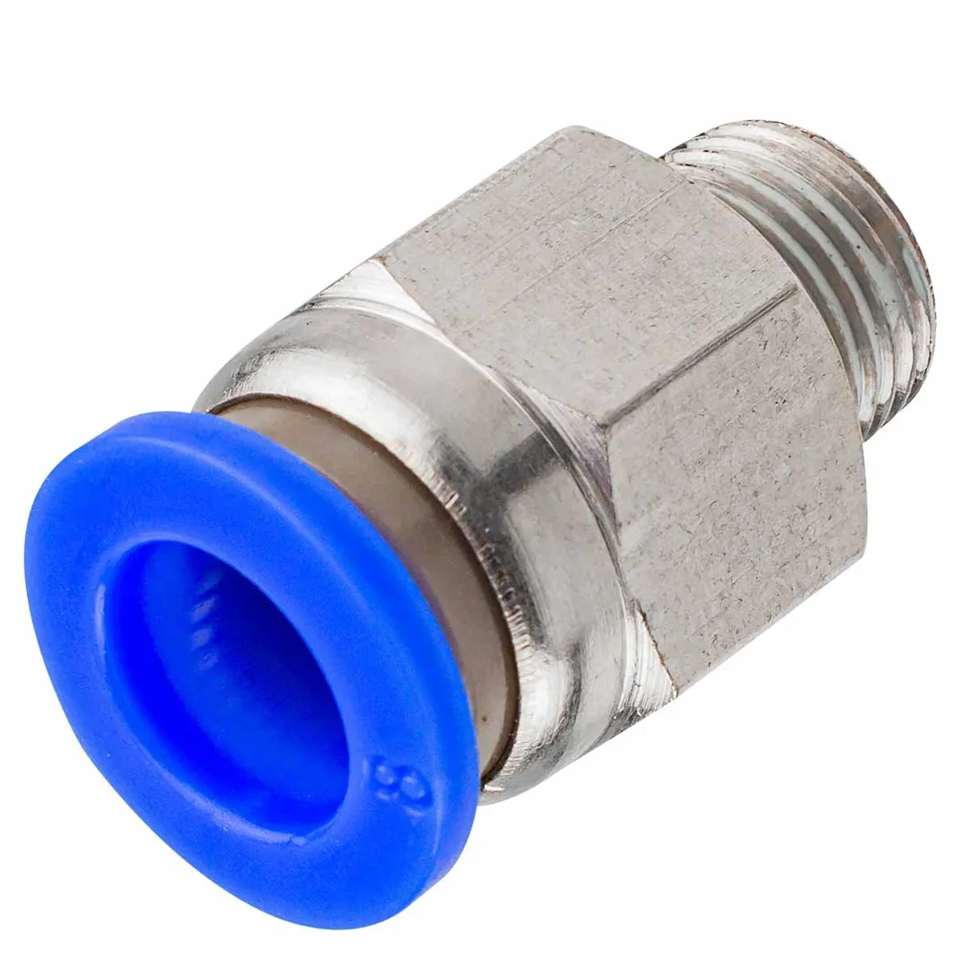 Фитинг для пластиковых трубок 8мм с наружной резьбой 1/8" Forsage F-SPC08-01