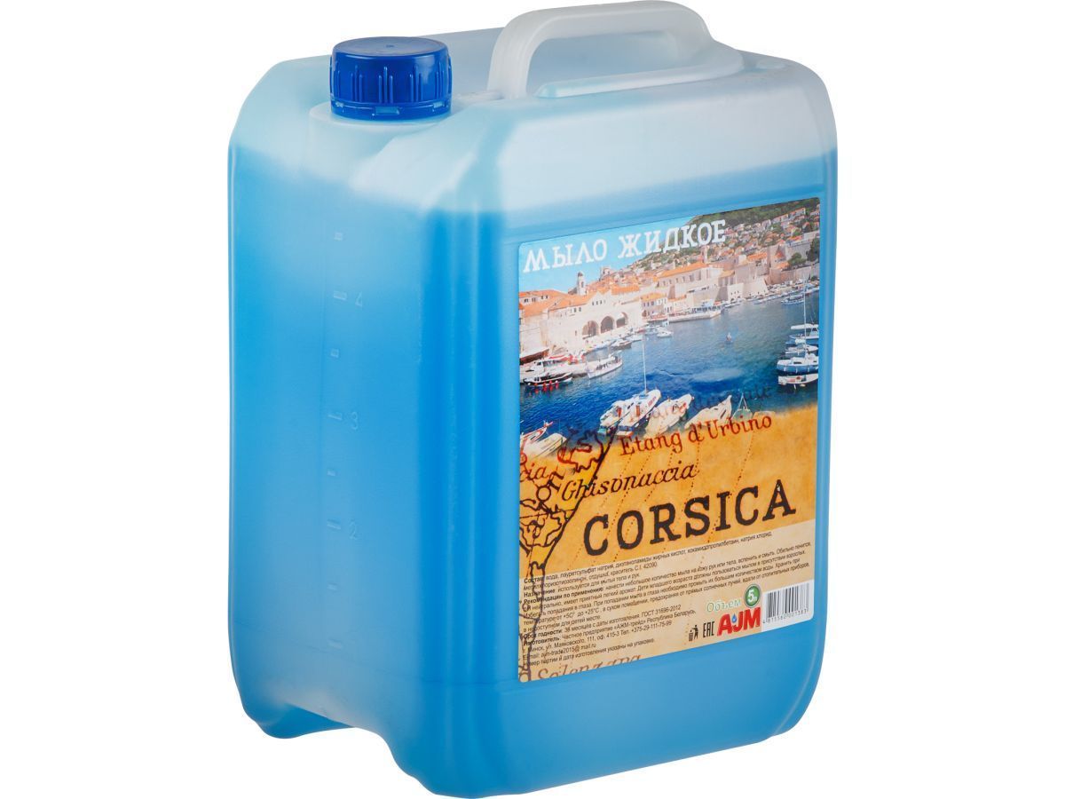 Мыло жидкое для рук "CORSICA" 5 л (морской фреш) AJM 4815560001383