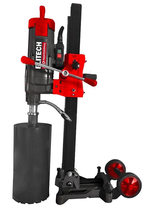 Установка алмазного бурения CDM 4926E (HD / 2700Вт / 1 скор / 1 1/4"_1/2" / Стойка) ELITECH 205388