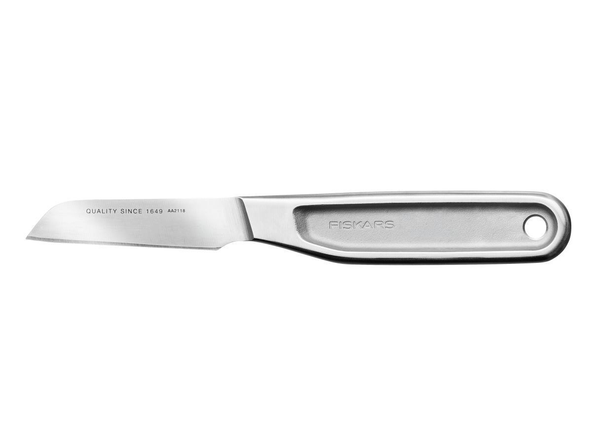 Нож для чистки 7см цельнометаллический All Steel FISKARS 1062889