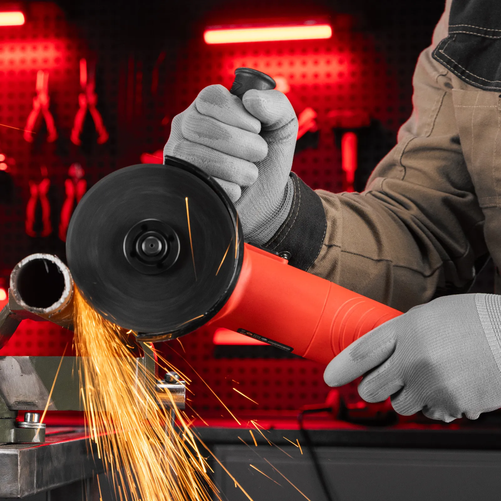 Машина шлифовальная угловая MAG125-800, 800 Вт, 125 мм, 12000 об/мин , MTX 26981