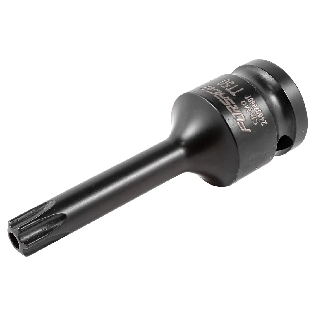 Головка-бита TORX ударная TH50 с отверстием, 1/2" Forsage F-24607850T