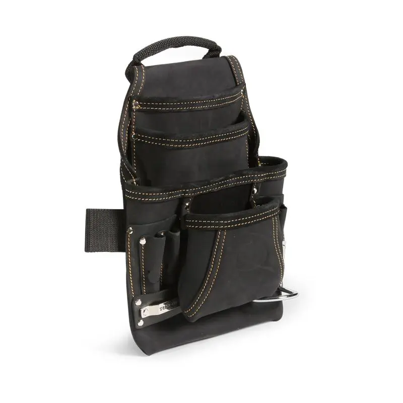 Сумка кожаная поясная без ремня СК-10 серия DEAD BULL (КВТ) КВТ 78428