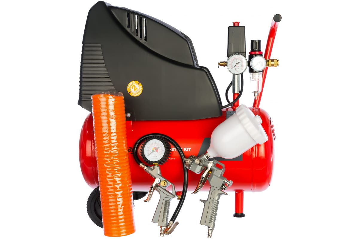 Компрессор HOUSE MASTER KIT + 5 (OL 195/24 + 5 предметов)FUBAG 646029