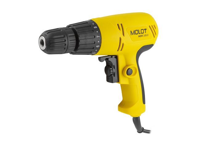 Дрель-шуруповерт MDR 1013, 300Вт, 18Нм, шурупы до 6мм, БЗП,  Molot MDR10130019