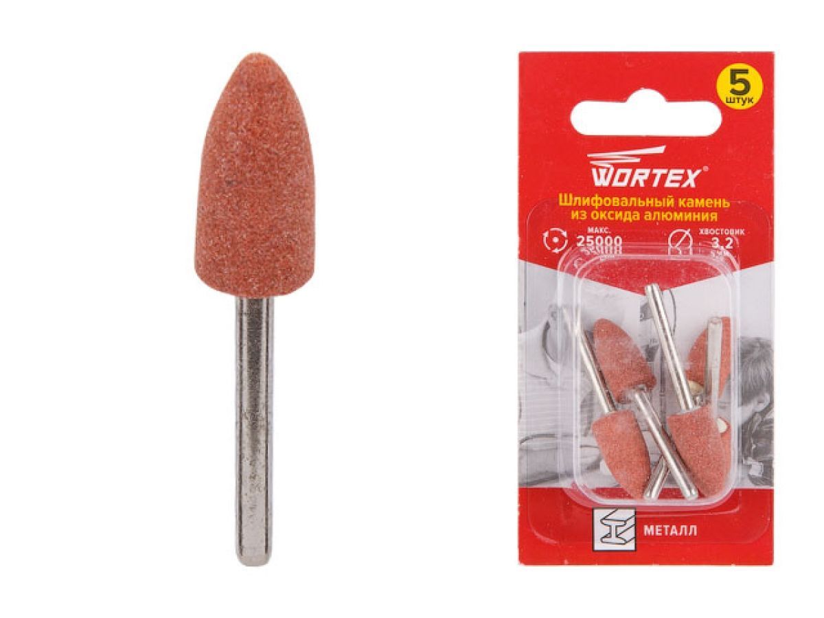 Шлифовальный камень из оксида кремния 9.5 mm WORTEX ETCA3229518