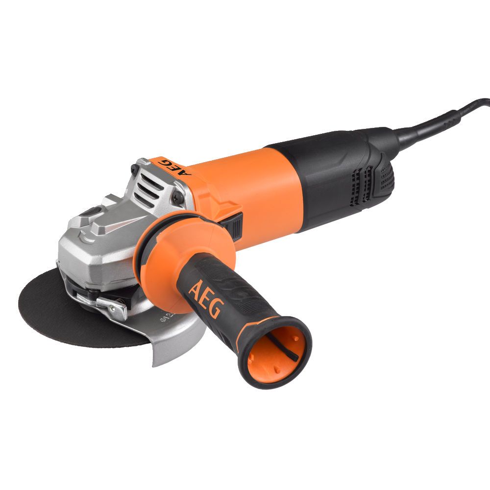 Углошлифмашина 1200Вт, 125мм, 11500об/мин, AEG WS12-125AEG Powertools 4935451409
