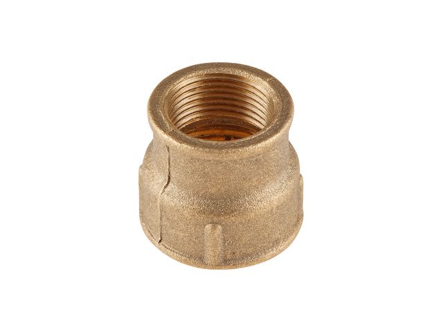 Муфта редукционная резьба внутренняя-внутренняя 3/4"X1/2"  ...Цветлит ЦРБ0072