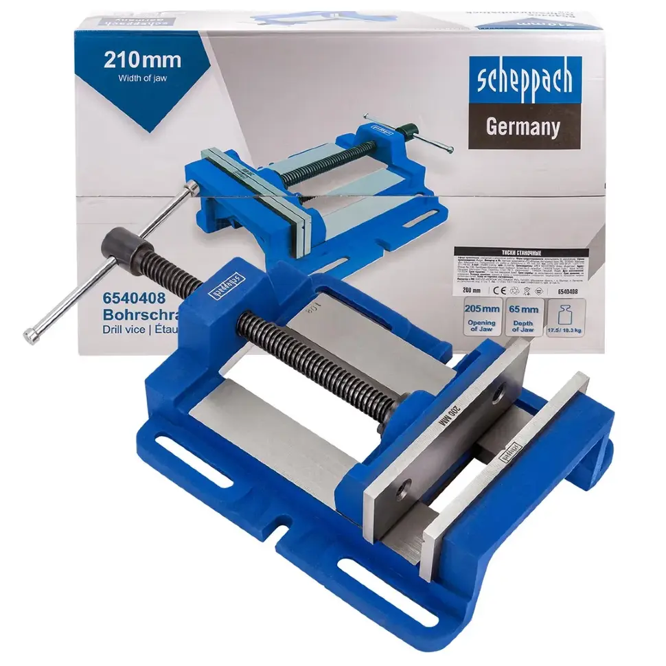 Тиски станочные 210мм  Scheppach Sch-6540408