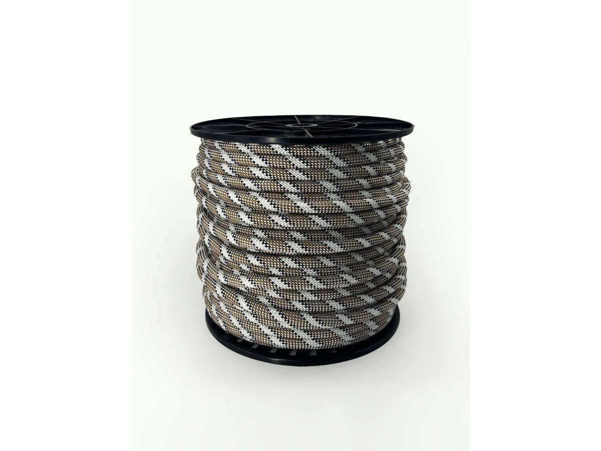 Веревка страховочная высокопрочная статич. EnVer Plus тип А d11мм (бухта 100м) (альпинистская, повышенной прочности)  12514