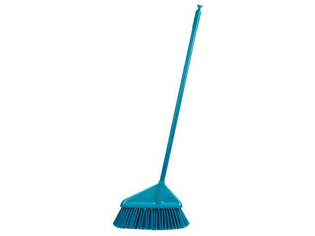 Метла для уборки мусора Solid, 34.5см, голубая  PERFECTO LINEA 43-205100